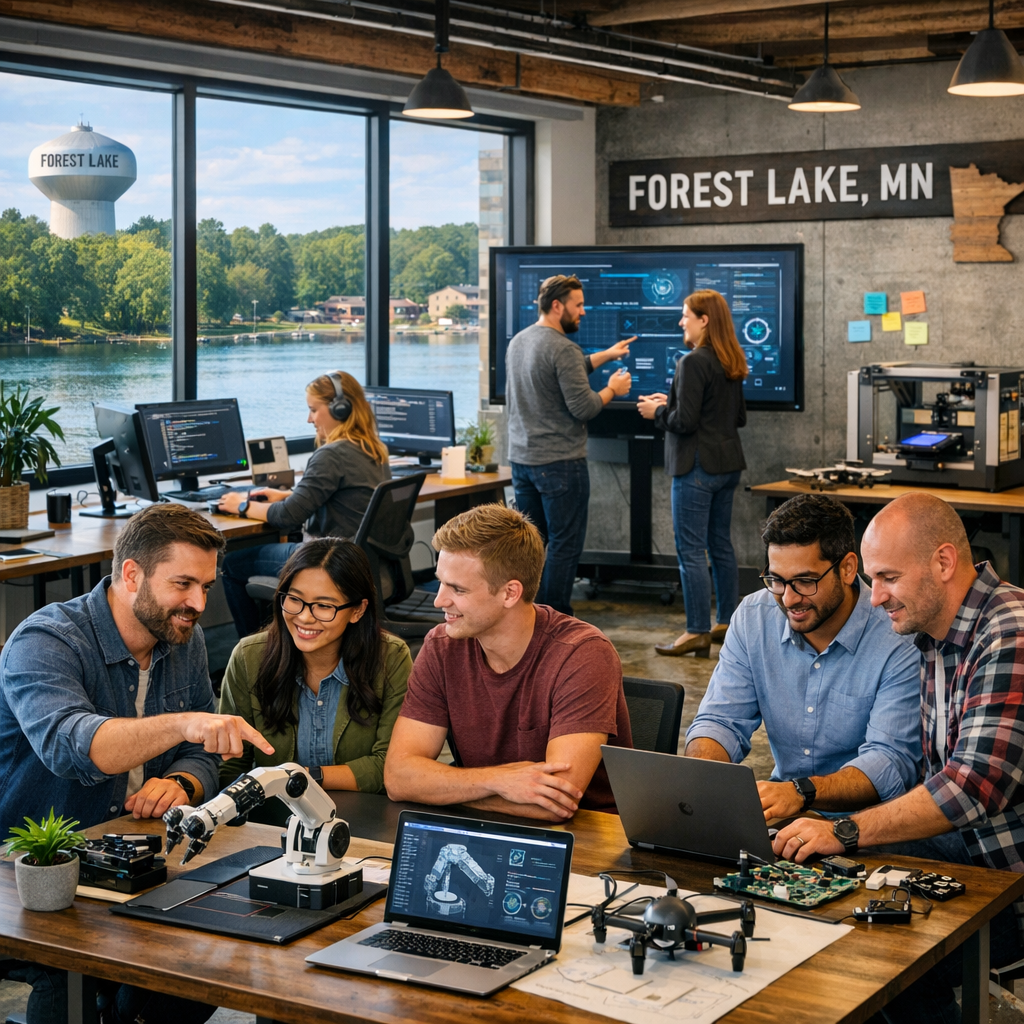 Forest Lake’s Growing Tech Scene: Local Startups Making an Impact