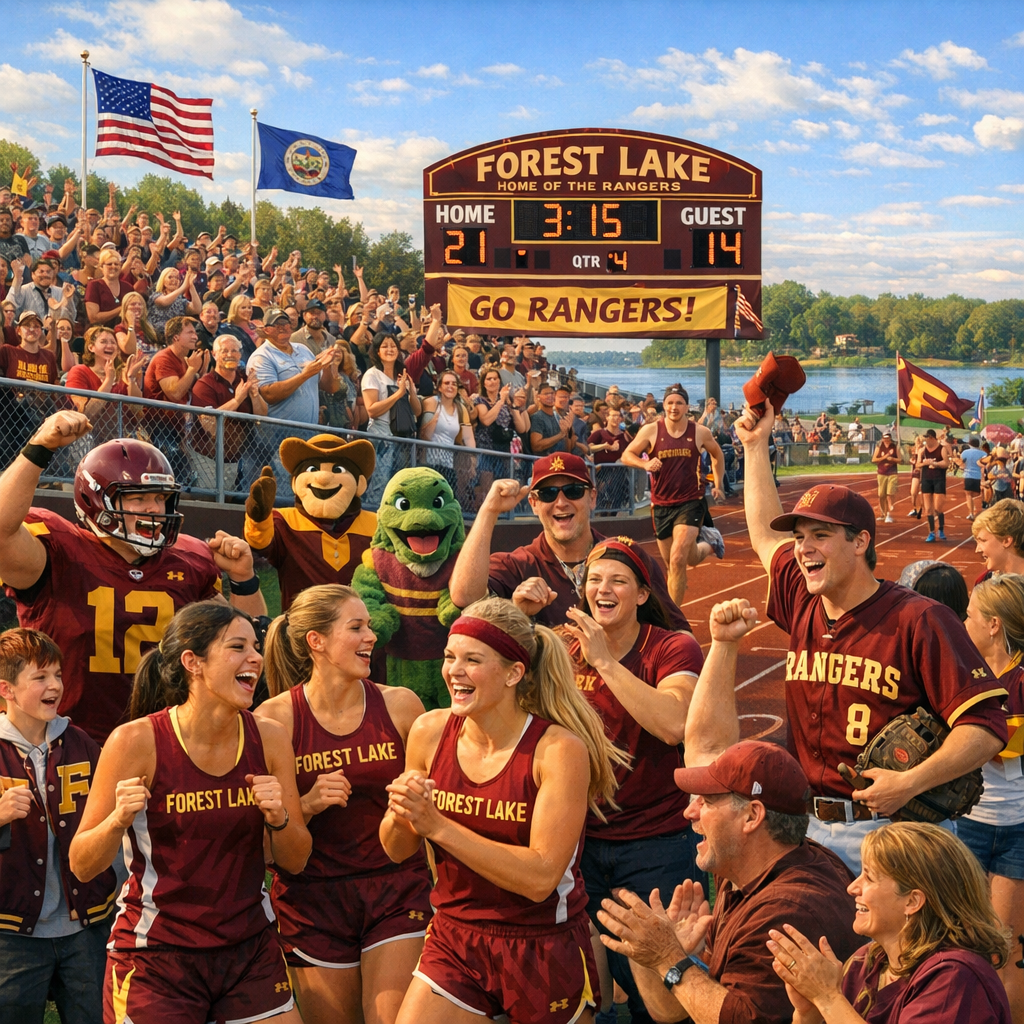 Forest Lake’s Thriving Sports Scene: A Community United by Athletics
